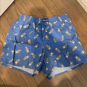 Polo Ralph Lauren Blue Bear Print boxer Shorts